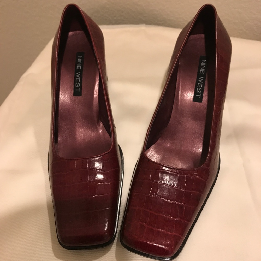Nine West pumps.